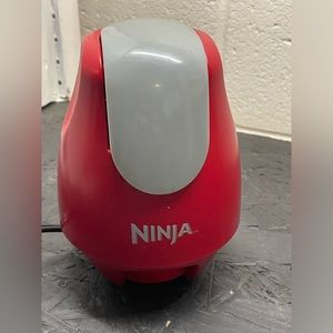 Ninja Food Processor Power Head Only Red Tested working